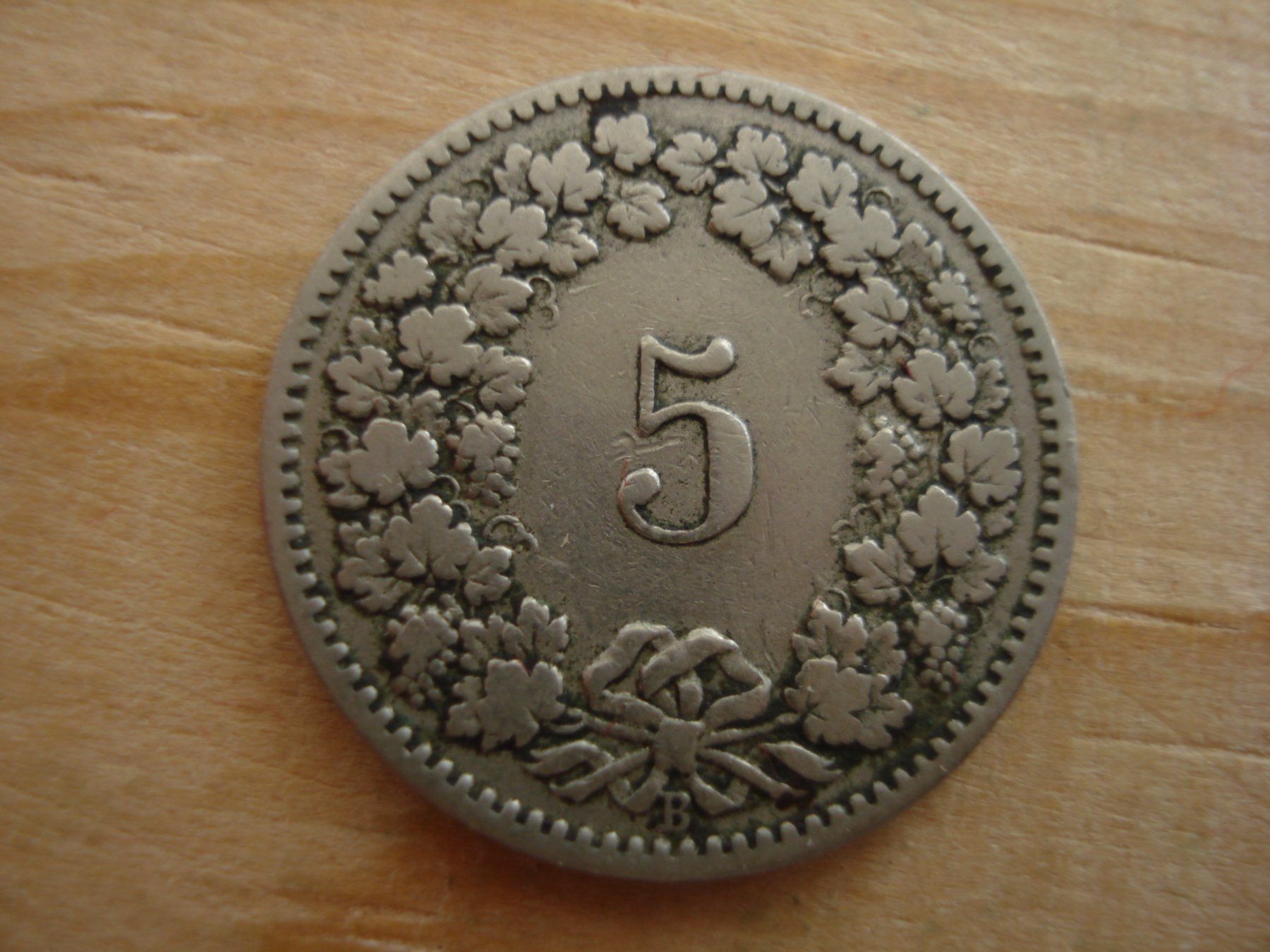 Tutti le monete: (S1) 5 Rappen 1902 – Usato da Erlach venduto da Net-Coins 1