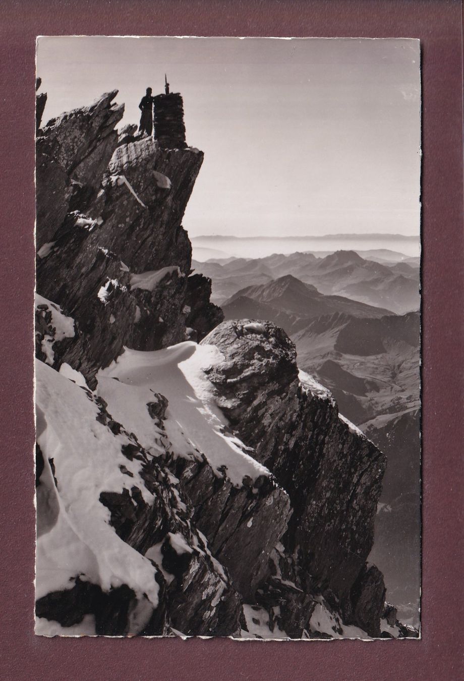 Cartoline postali: Dents du Midi - La HAUTE CIME – Usato da Pully venduto da nicecards