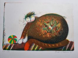 ELSO SCHIAVO LITHOGRAPHIE SIGNIERT NUMMERIERT