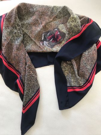 Renato Cavalli Seidentuch, Foulard, Top Zustand,