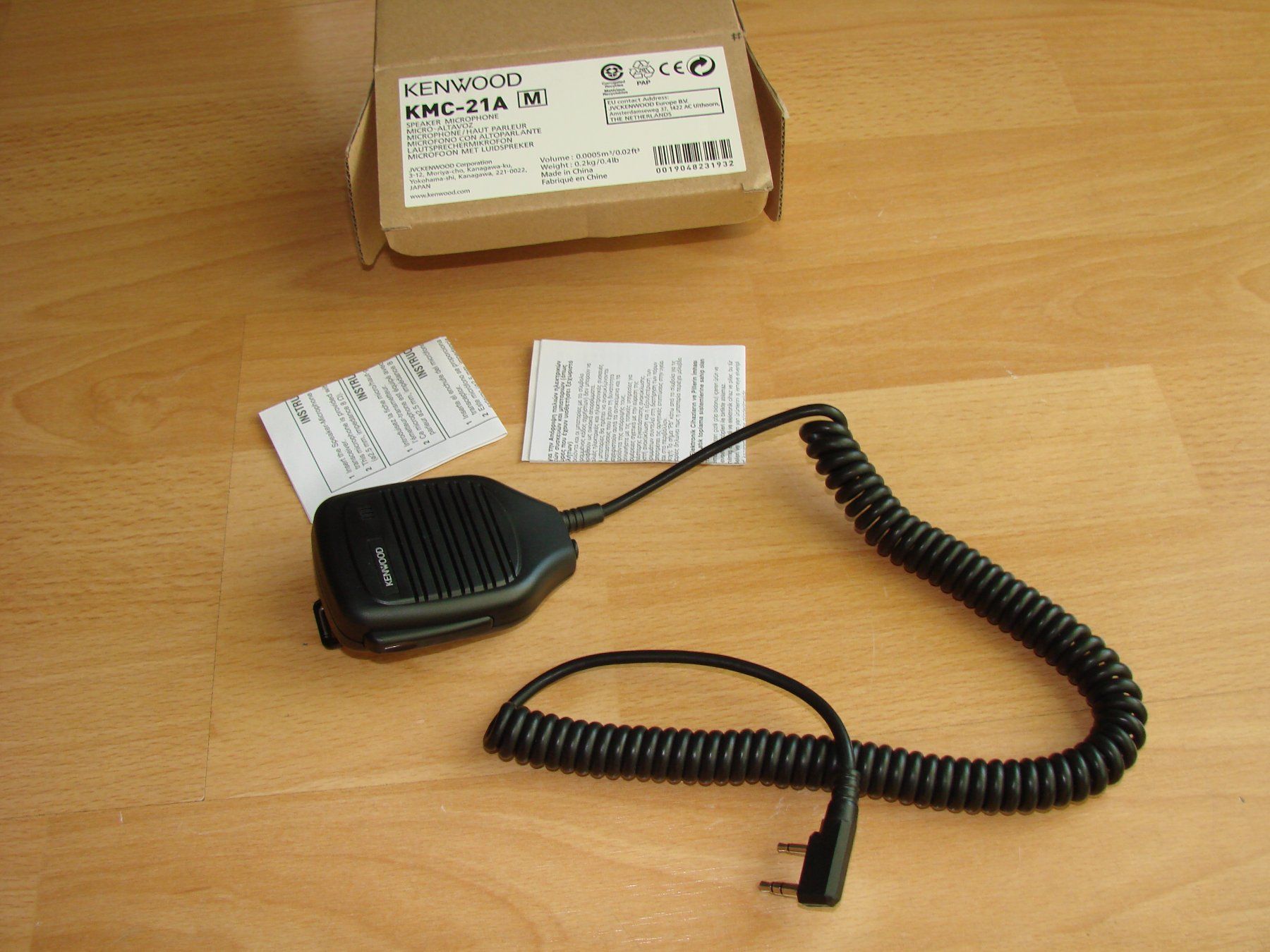 Kenwood Radiocomunicazione: Kenwood KMC-21A Mikrofon – Nuovo e nell'imballaggio originale da Niederuzwil venduto da Rade 2