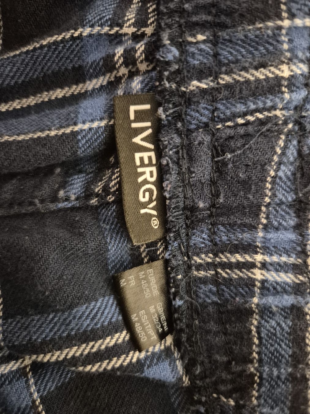 Pigiami: LIVERGY Herren Pyjamahose, Gr. m – Usato da Ebikon venduto da Familiekunterbunt 1