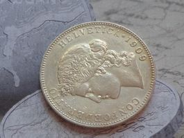 5 Fr. 1909 B - Pièce Magnifique - Vorzüglich