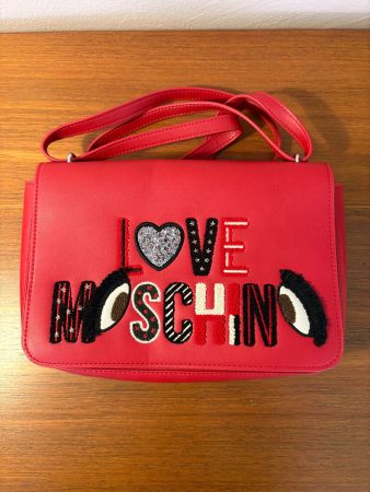 Love Moschino Rosso Tasche, rot, neuwertig, Schultertasche