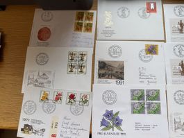 30 Briefe Tag der Briefmarken Schweiz