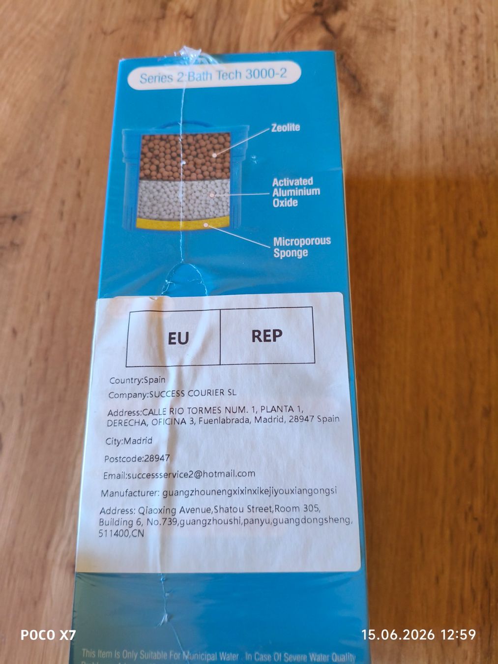 Sanitari: BadeKugel-Wasserfilter inkl. 2 Filterkartuschen, neu & OVP – Nuovo e nell'imballaggio originale da Hägglingen venduto da BigJim1 3