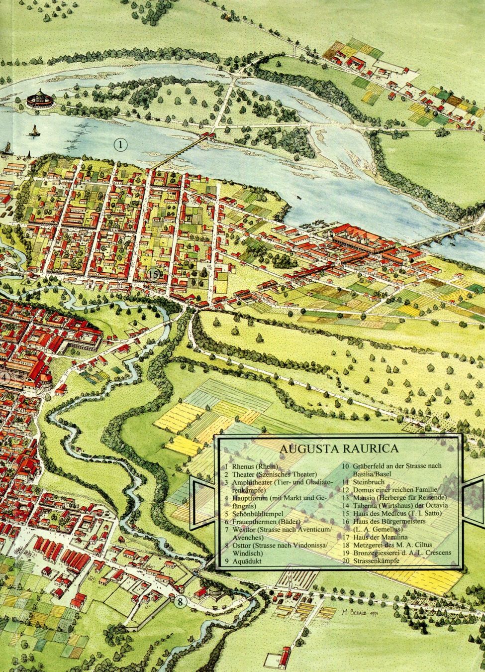 Libri: Römerstadt Augusta Raurica, Comic-Geschichte – Usato da Aarau venduto da Elmaar41 3
