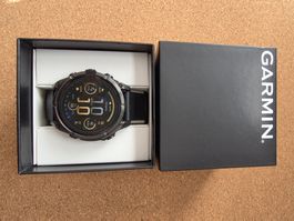 Garmin Fenix 8 Sapphire GPS Uhr gebraucht mit Zubehoer