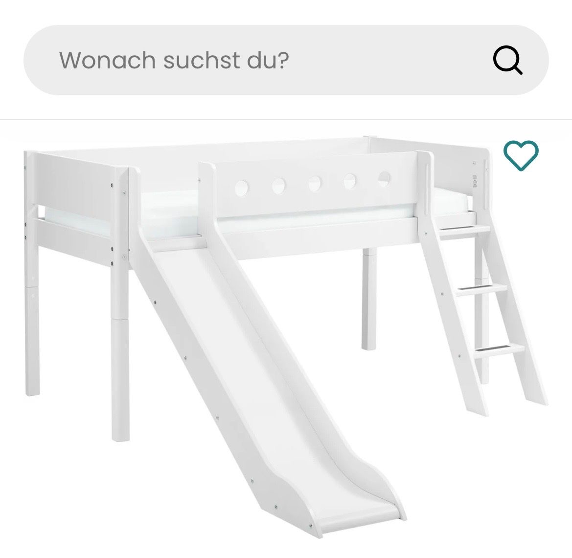 Flexa Letti: Flex WHITE Halbhochbett-Erweiterung – Usato da Langenthal venduto da sab_mhs6