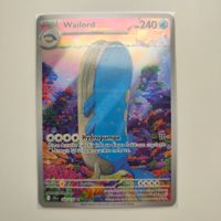 Pokemon Wailord Illustration Rare Full Art Journey Together