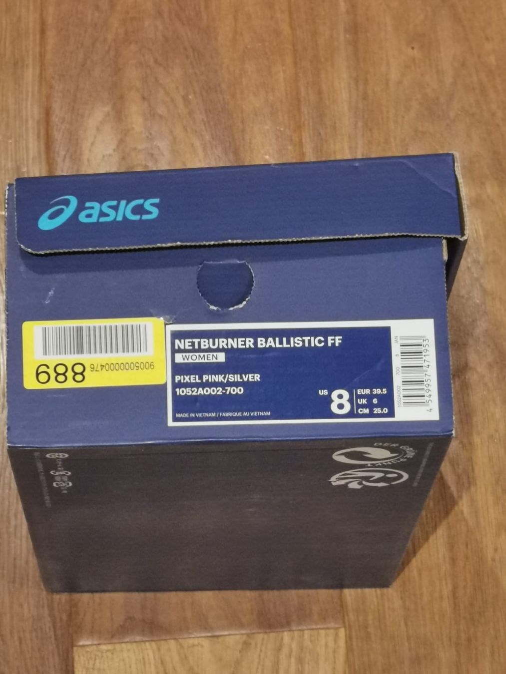 Asics Damenschuhe: Asics Turnschuhe Halkenschuhe Spirtschuhe – Neu (gemäss Beschreibung) aus Flüelen von AU10 2