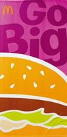 McDonald's Strandtuch Big Mac