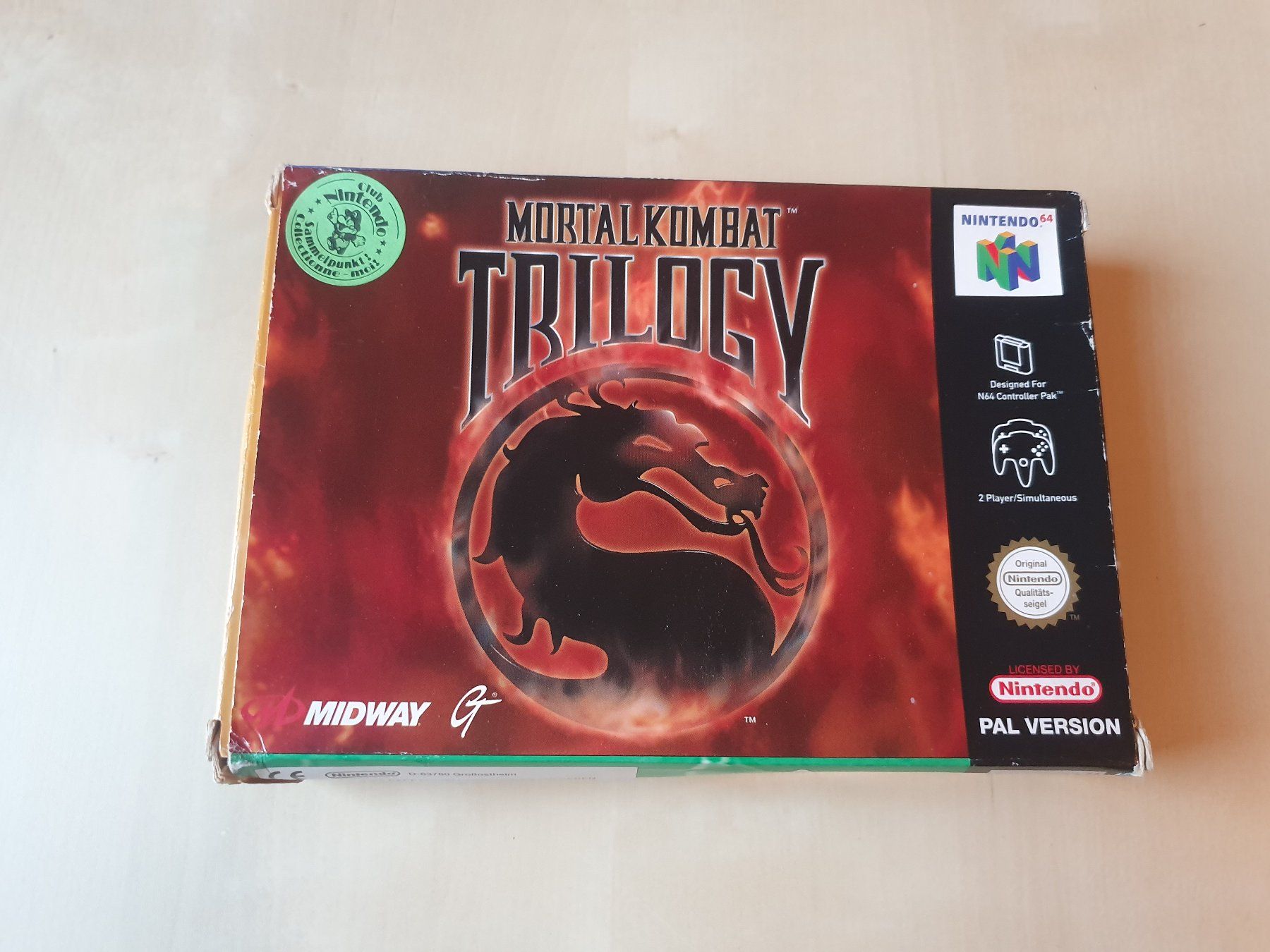 Nintendo Giochi: Mortal Kombat Trilogy – Usato da Stansstad venduto da collectorsshop