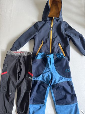 Kinder Softshell Jacke Grösse 90 bis 104 guter Zustand