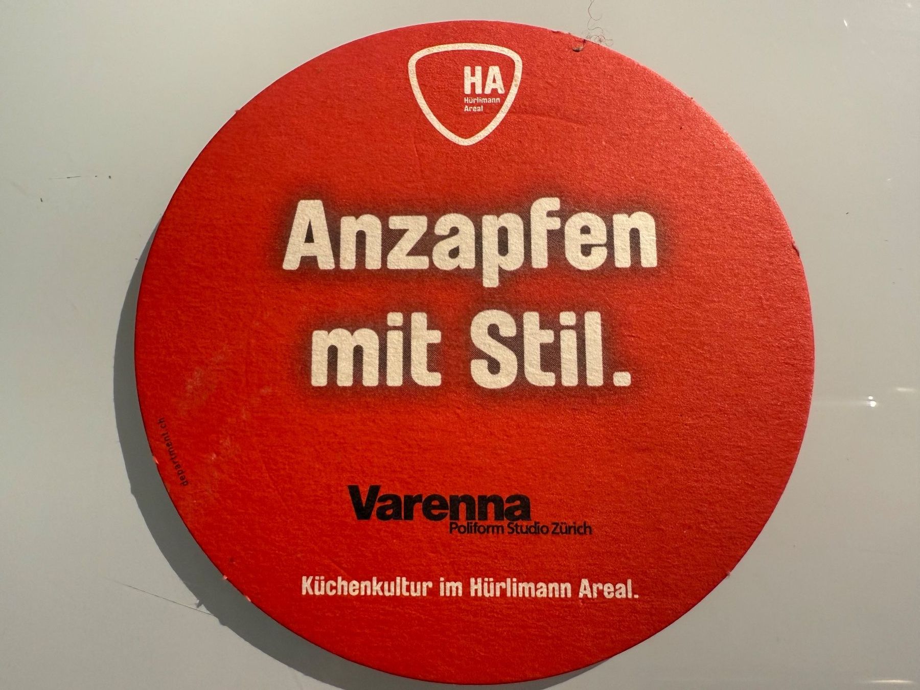 Sottobicchieri: Bierdeckel Hürlimann Areal – Usato da Zürich venduto da ch3906
