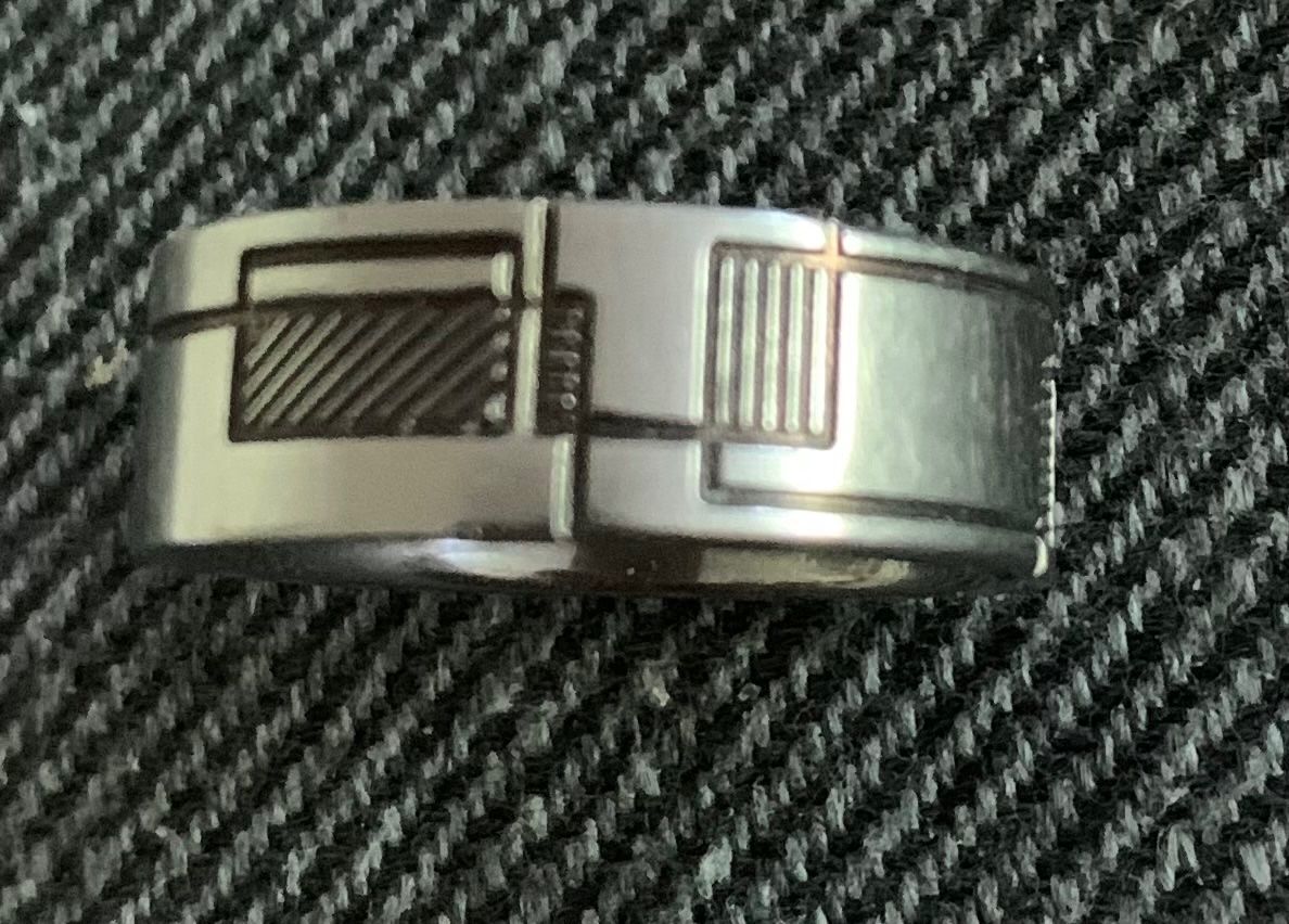 Ringe: Edler Titanring, Zeitlos modern – Gebraucht aus Zollikofen von Sommer123