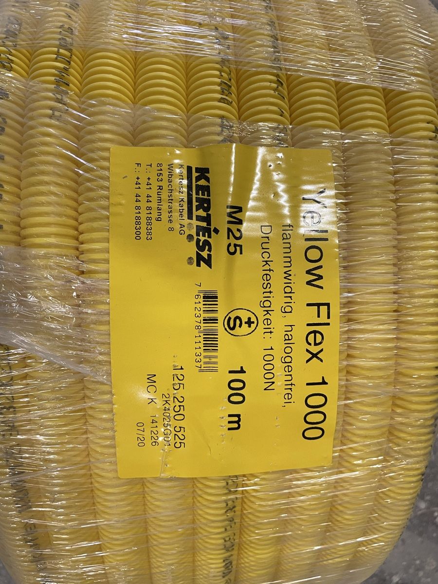 Kabel: Installations Stromer Flexrohr M20 + M25 – Neu und originalverpackt aus Meisterschwanden von  4