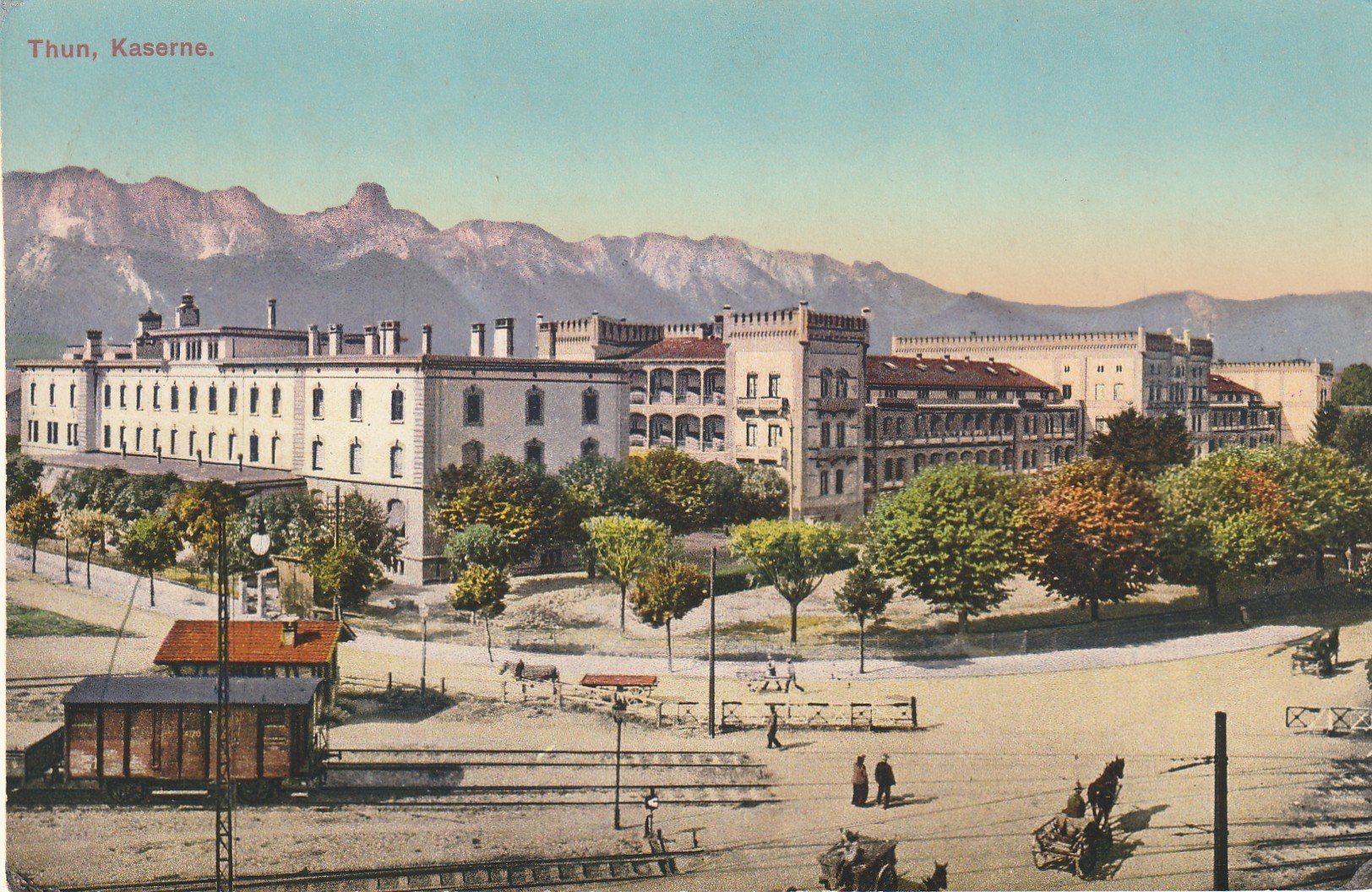 Cartoline postali: Thun Kaserne – Usato da Rorschacherberg venduto da fratovi2