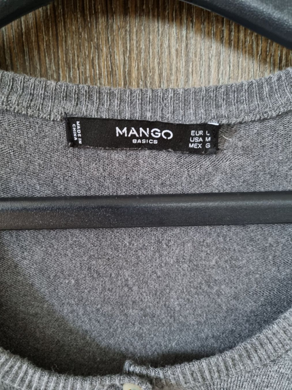 Mango Giacche: Mango Basics Jacke L Grau – Usato da Meggen venduto da WeLoveVintage 1