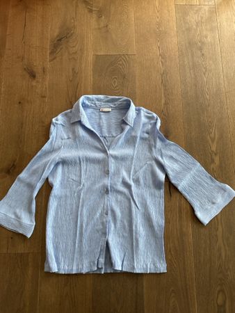 Street One Bluse Hellblau Gr. 44