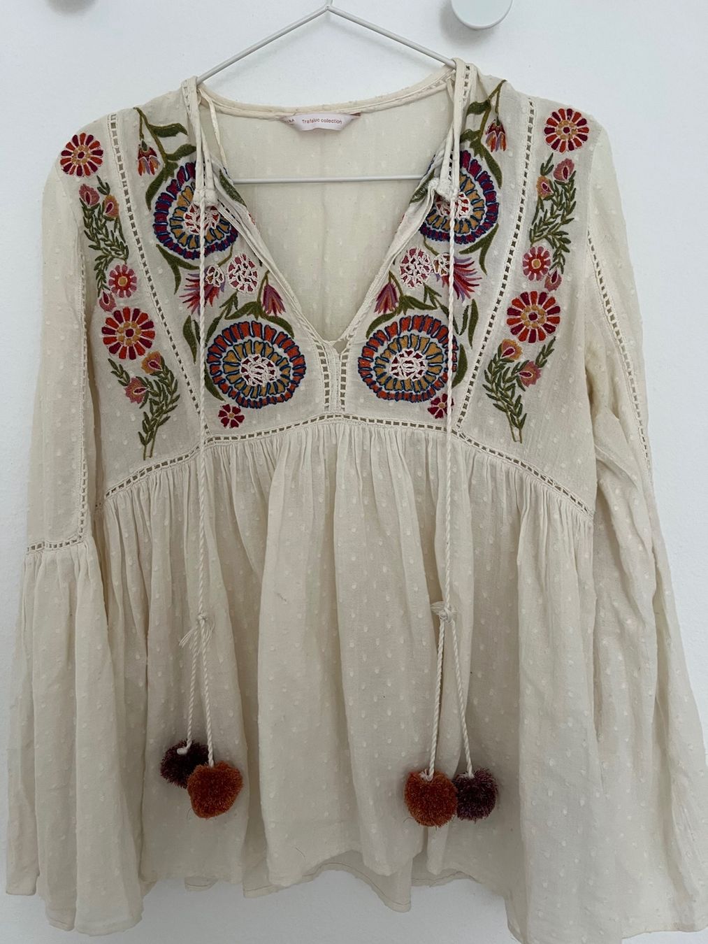 Zara Camicette: Zara Tarafluc Boho Bluse, Gr. S – Usato da Zürich venduto da lisitsyna