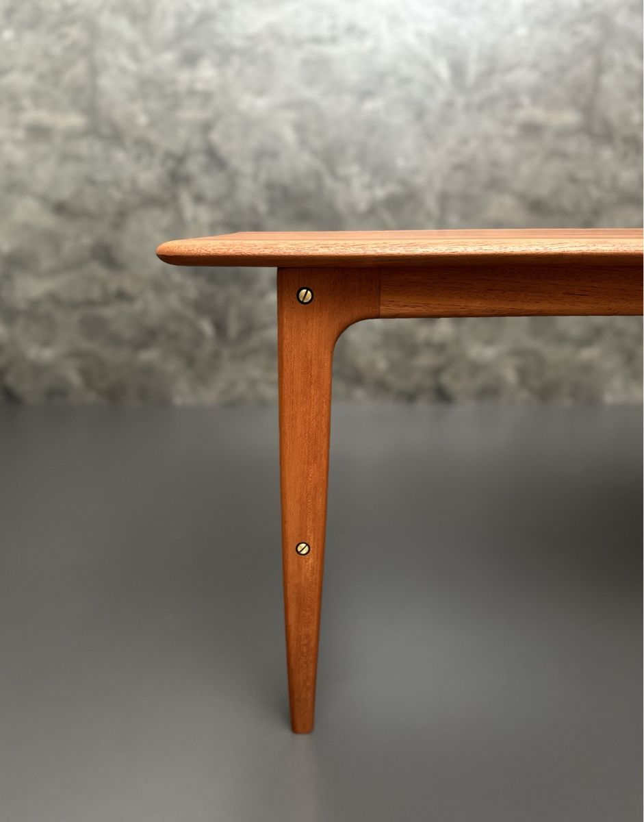Tavoli: Dänischer Teak Couchtisch 1960er Coffee Table restauriert – Usato da Elsau venduto da Teak_Vintage 5