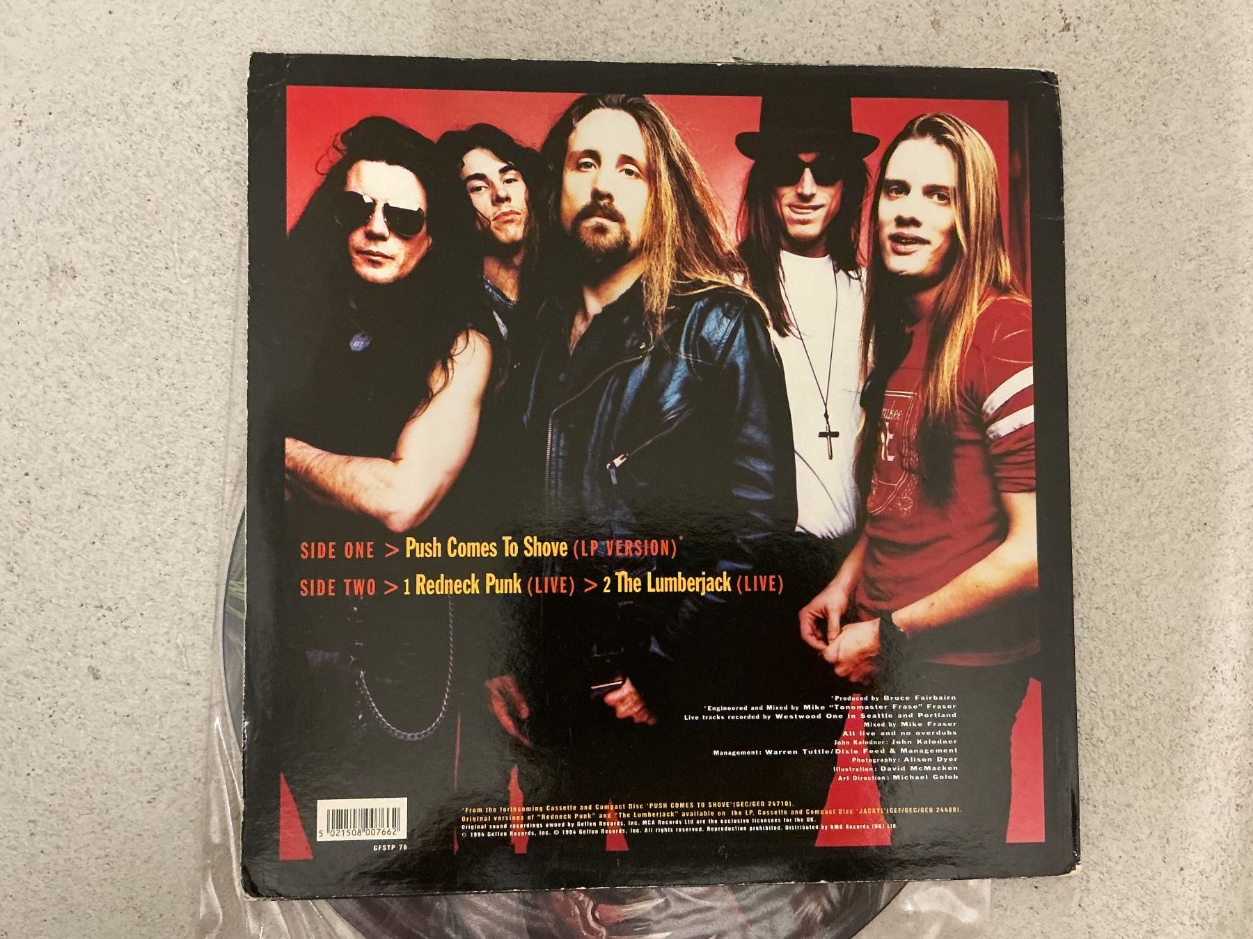 Dischi in vinile: Jackyl  - Push Comes To Shove Picture Disc – Usato da Winterthur venduto da Tumko_7_Vinyl 2