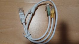 Internet 2 Fach verteiler Kabel