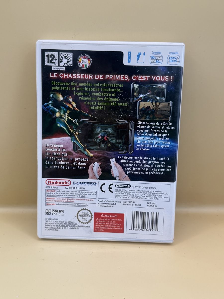 Nintendo Giochi: Metroid Prime 3 Corruption Nintendo Wii – Usato da Genève venduto da sho_67qj 1