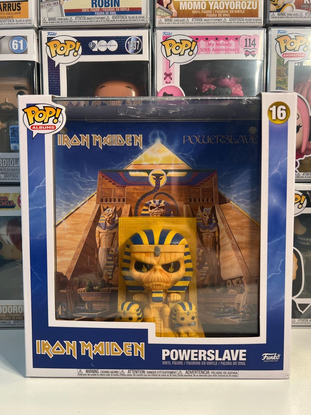 Funko Figuren: Funko POP! Albums Iron Maiden - Powerslave – Neu und originalverpackt aus Le Mouret von perfectbijou