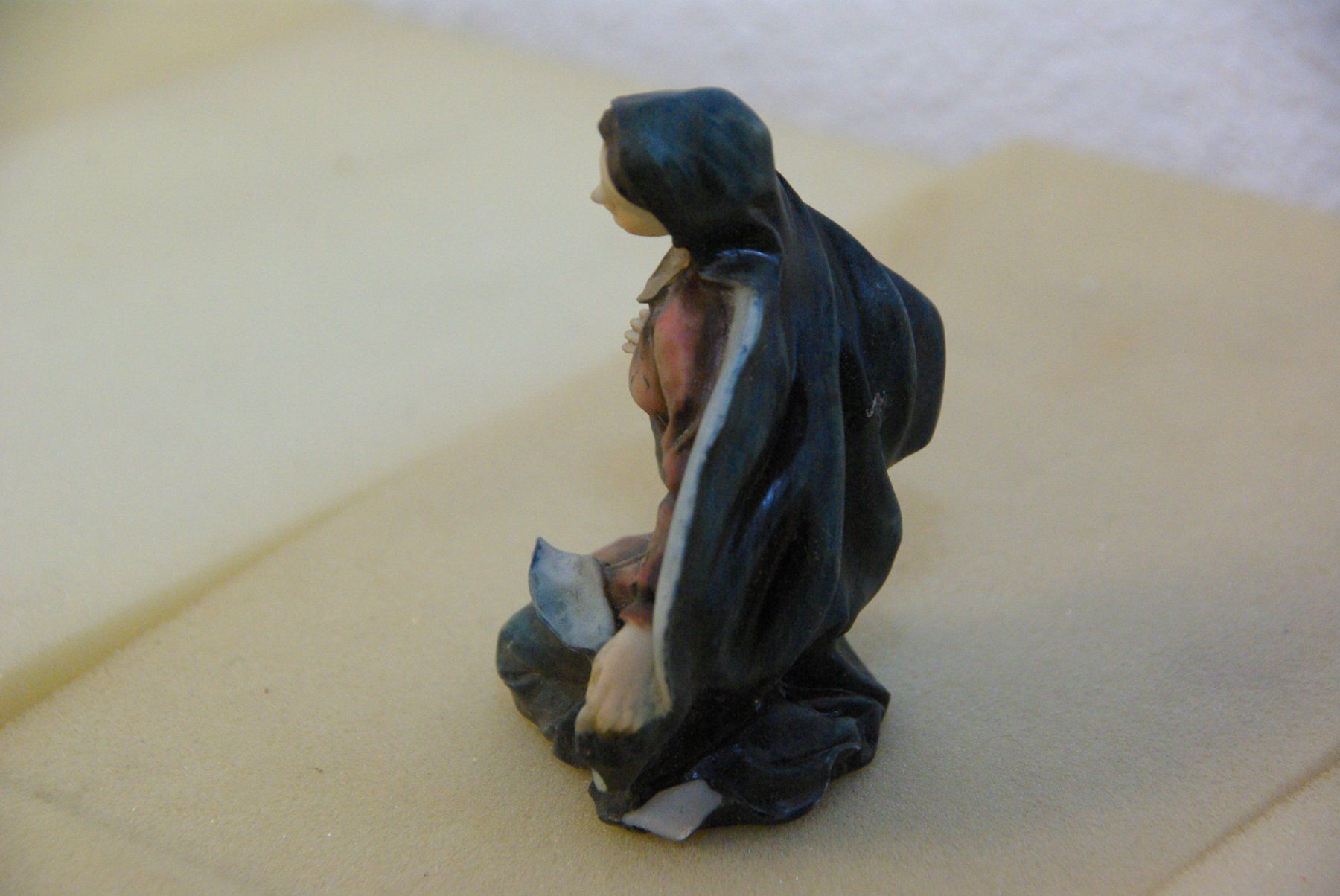 Statuette: Christliche Figur "Knieende Frau" – Difettoso da Herisau venduto da Cevianer1844 2