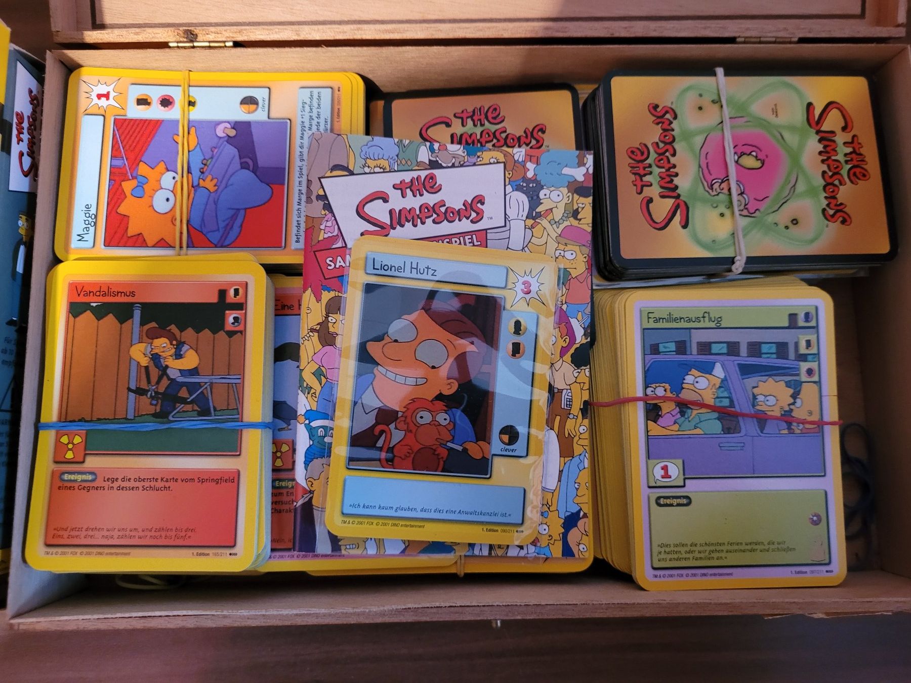 Sammelbilder & Trading cards: Simpson Spiel - Sammelkarten – Gebraucht aus Beinwil (Freiamt) von Tourigny 1