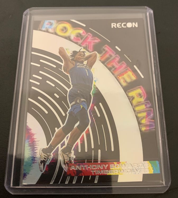 NBA Anthony Edwards Rock the Rim Card (Neu (gemäss Beschreibung)) in ...