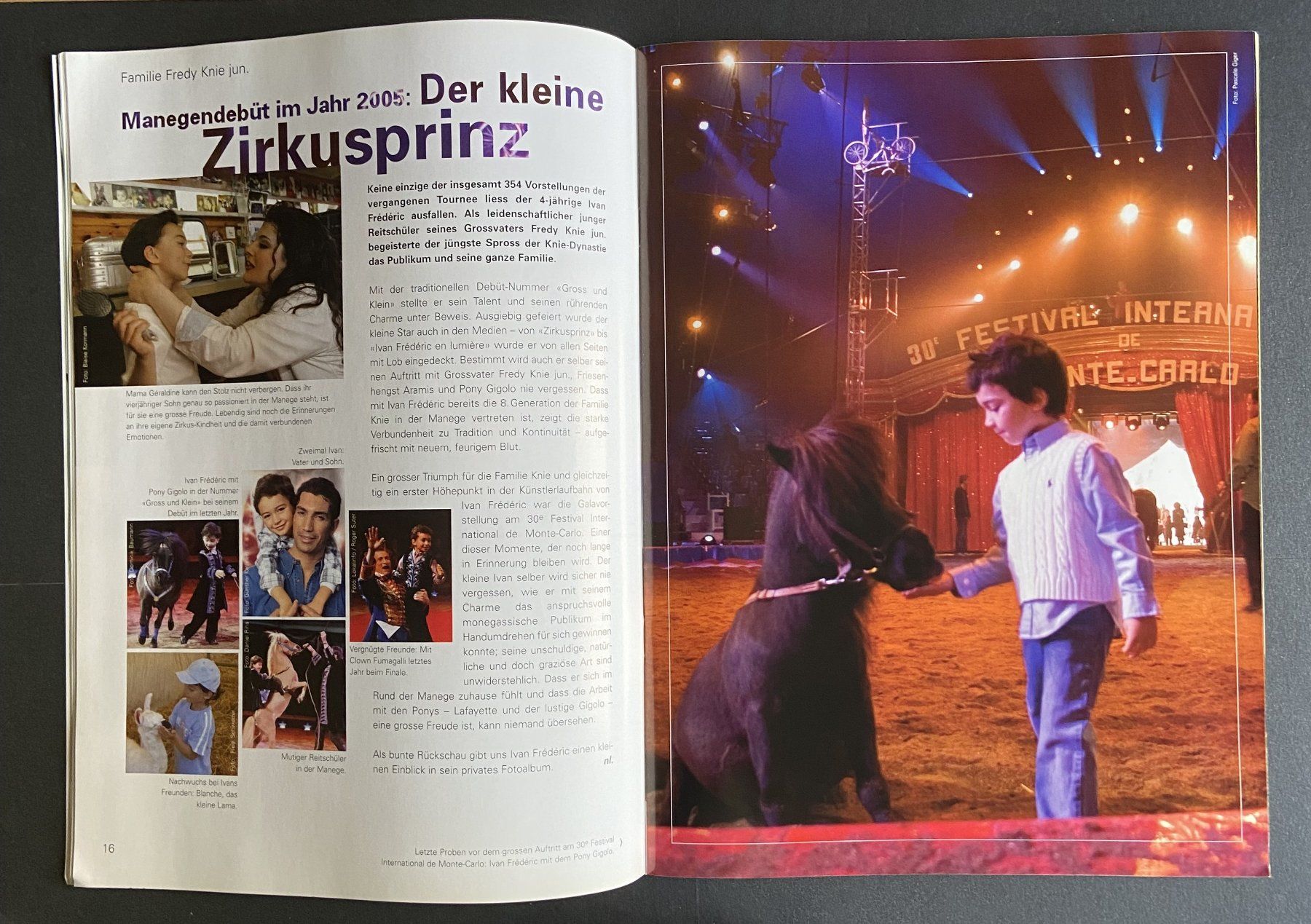 Livres: Knie Programm 2006 – D'occasion à Böckten par Hansi36 2