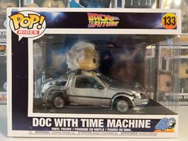 Funko POP! Rides Retour vers le Futur Doc with Time Machine