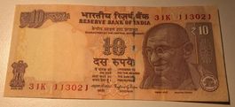 Indien 10 Rupees 2014