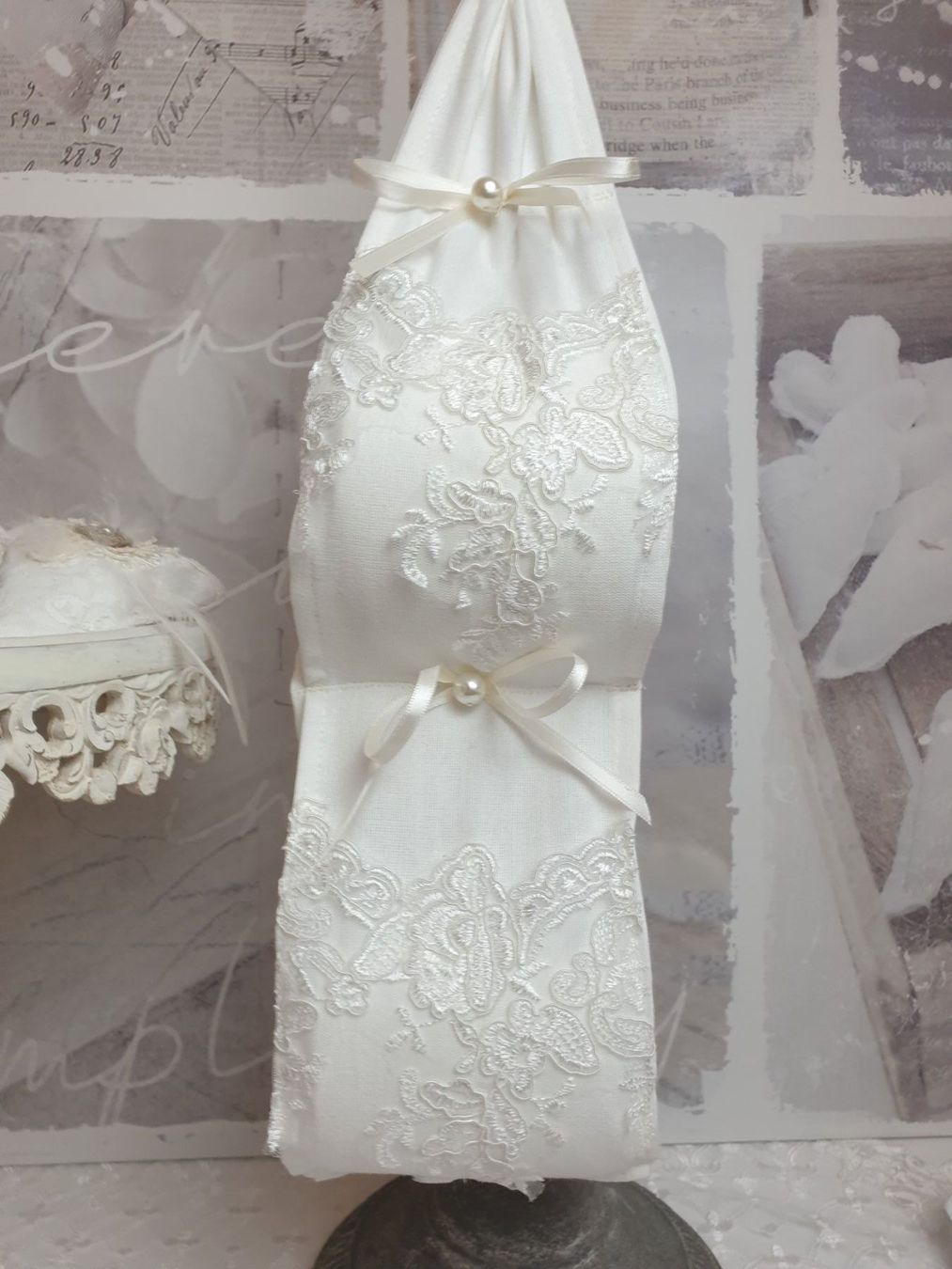 Alle Dekorationen: Behälter WC-Rollen Shabby Chic Spitze – Neu und originalverpackt aus Gossau ZH von Goes05