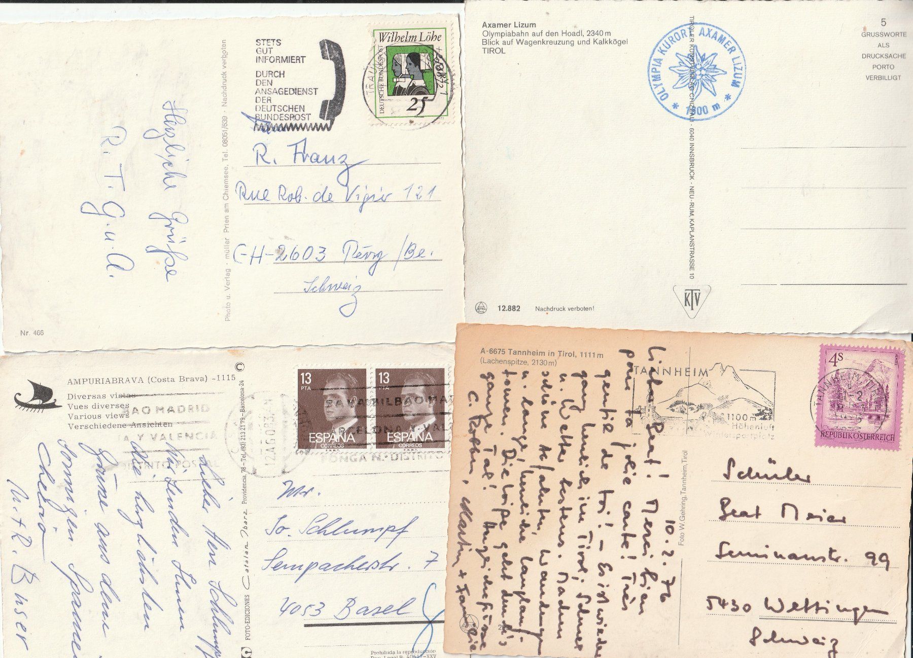 Cartoline postali: 24 Karten Welt – Usato da Lumbrein venduto da made02 7