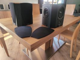 Jamo Lautsprecher Set C 60 CEN und C 60 SUR schwarz