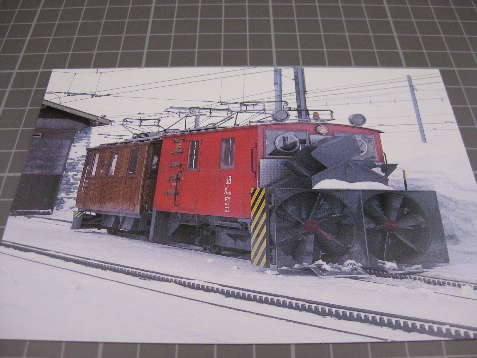 Cartoline postali: AK Kleine Scheidegg mit Schneeschleuder – Nuovo (secondo la descrizione) da Malters venduto da Marosko