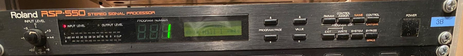 Roland Strumenti musicali: Roland RSP 550 Sereo Signal Processor – Usato da Kollbrunn venduto da Roman2995