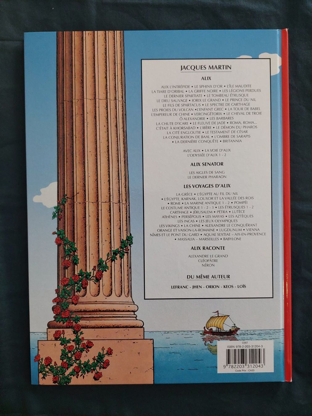Fumetti: Alix Le Dernier Spartiate Ed. 2014 BE+ – Usato da Genève venduto da Blu_BD 1