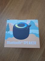 Tragbarer Bluetooth Lautsprecher mit LED Licht, neu in OVP