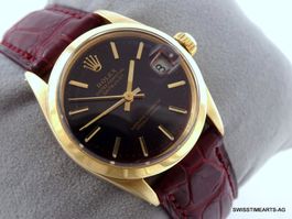 ROLEX DATEJUST 18K CHRONOMETER 6827 VINTAGE 1973 AUTOMATIK