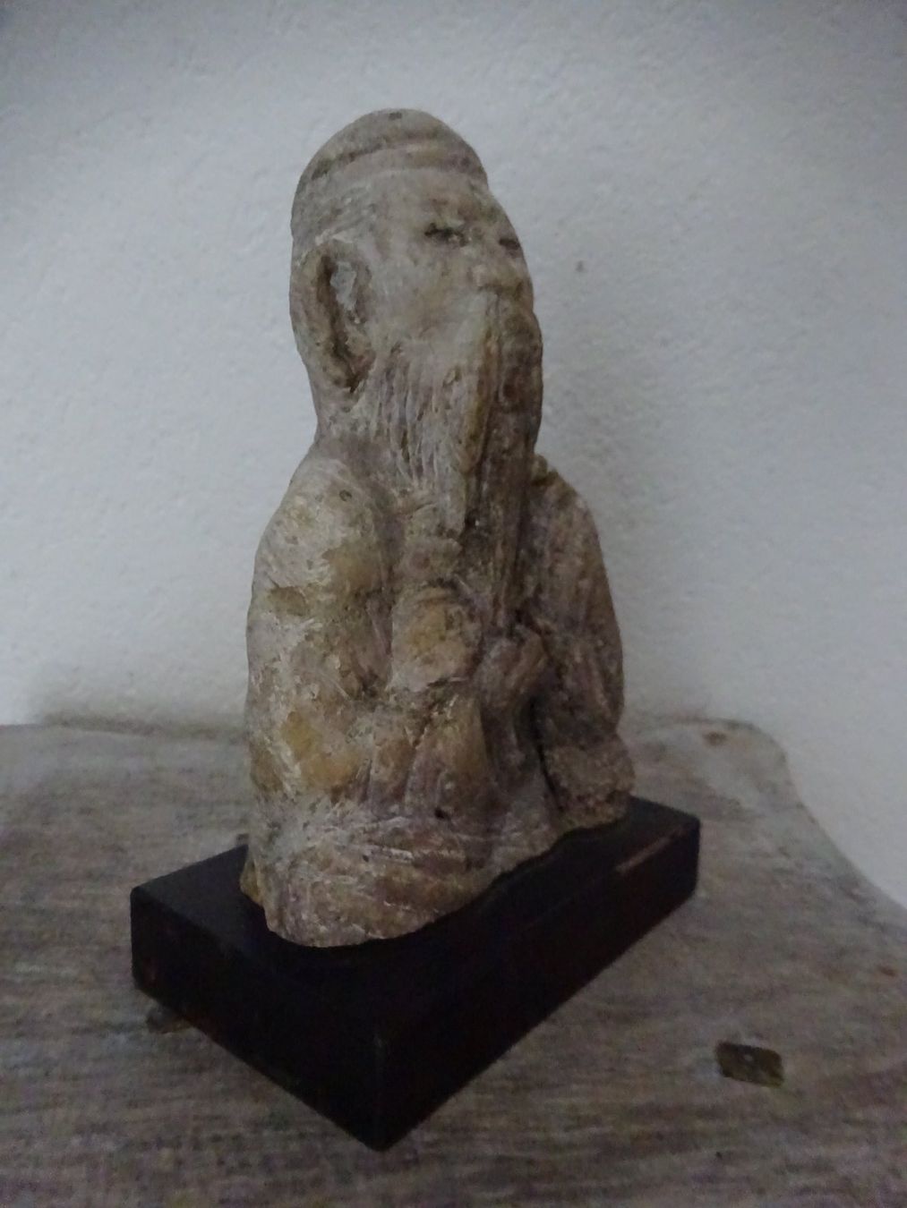 Sculture & Statue: Antike Steinfigur China / Konfuzius – Usato da Esslingen venduto da eintagammeer 2