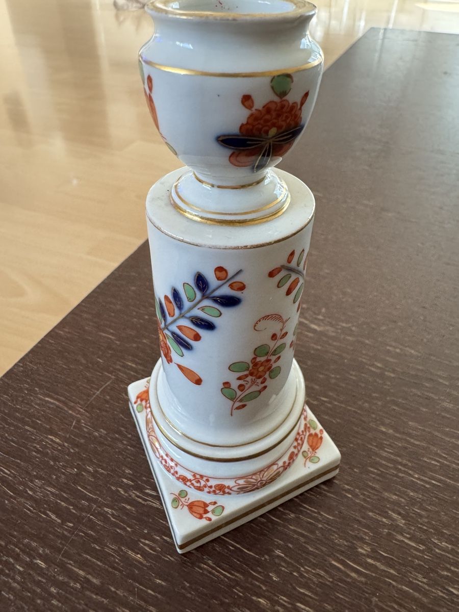 Portacandele: Kerzenhalter Porzellan – Usato da Dietikon venduto da c.froehlich 1