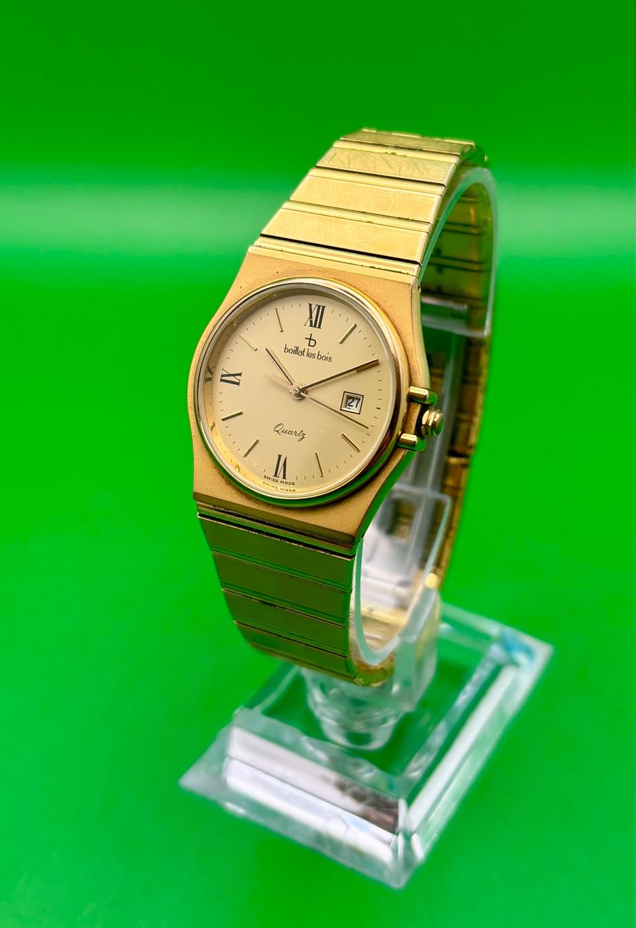 Swiss Orologi: BOLLAT LES BOIS DATE SWISS MADE – Usato da Rorschach venduto da ZeitWerk.10