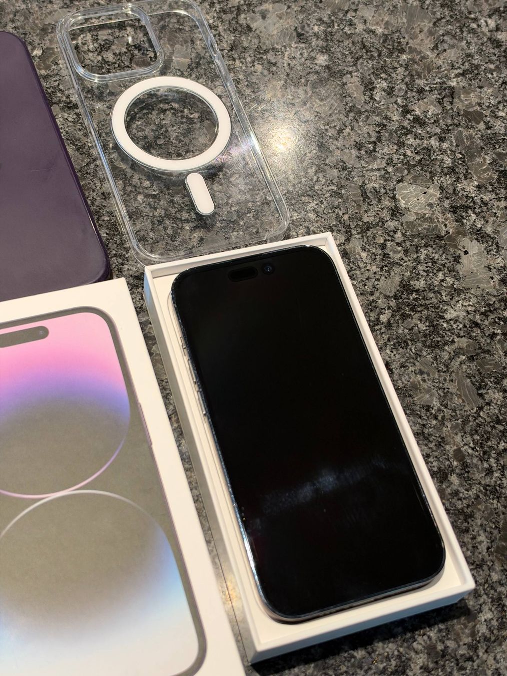 Apple Handys / Smartphones: iPhone 14 pro 256 GB. Deep purple. – Gebraucht aus Altendorf von unl_b5xh 1