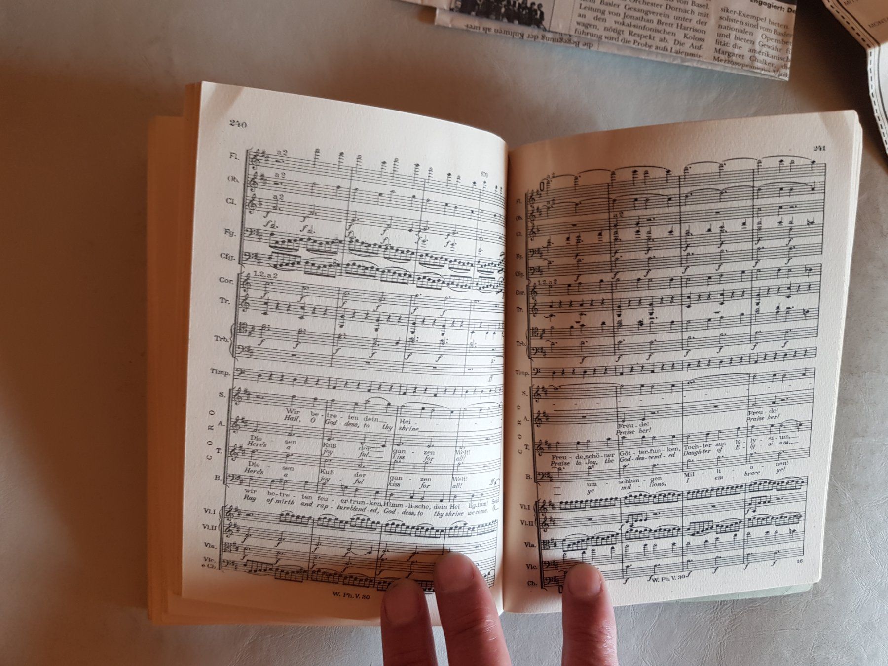 Libri: BEETHOVEN - Philharmonica 1947 D-Moll – Usato da Walterswil BE venduto da Lonitti 6