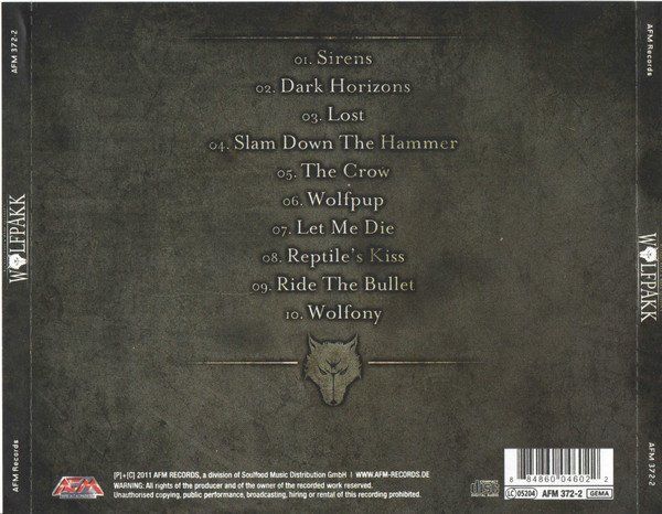 CD: CD/ WOLFPAKK : WOLFPAKK (2011) MICHAEL VOSS & MARK SWEENEY – Nuovo (secondo la descrizione) da Geuensee venduto da Dougenegger 1